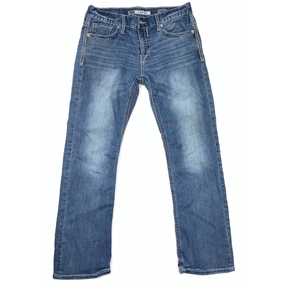 BKE Carter Jeans Distressed Stains 33R (33Wx32L)